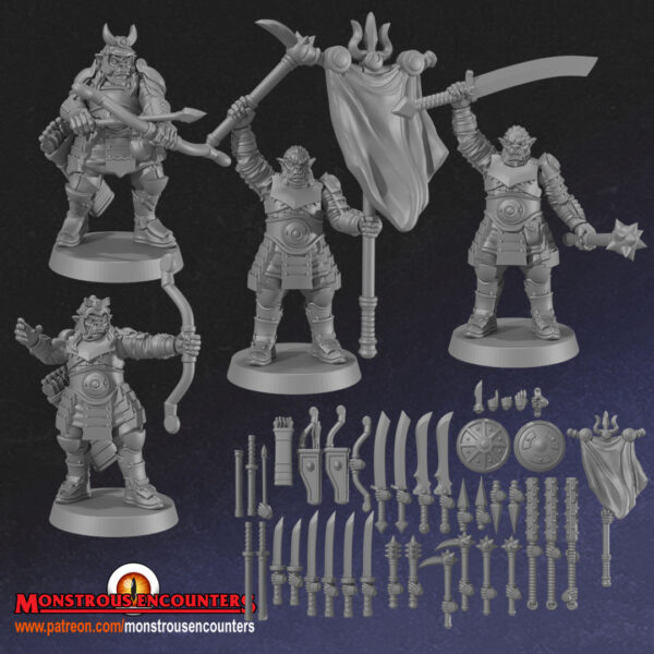 Hobgoblins x9 - Monstrous Encounters