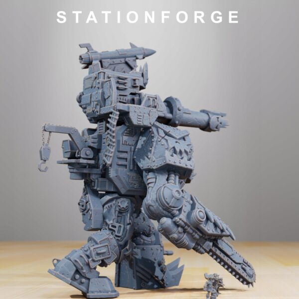 d51cf2dced4749712b7233337bf2cadd.jpg Orkaz Mega Steppa - Station Forge - Minifaktura