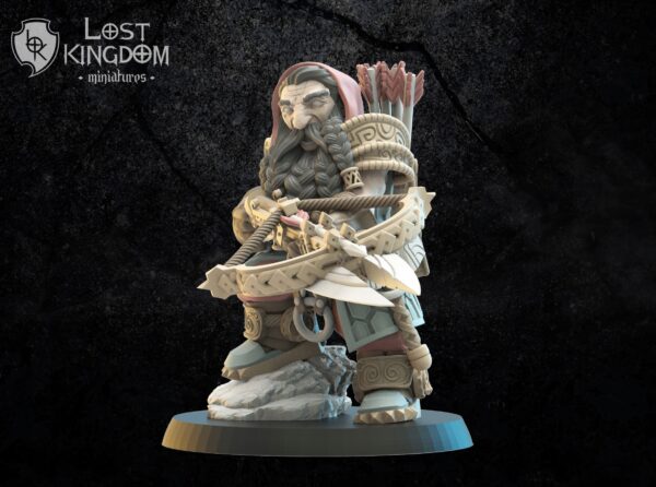 Harald, Armbrost Hero - Dwarven Holds - Druk 3D