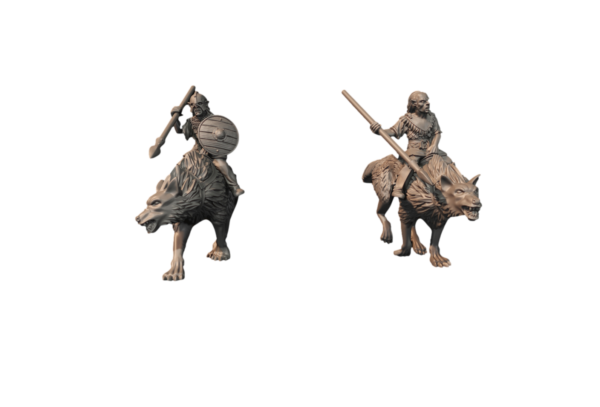 Orc Wolf Riders with Spears - x5