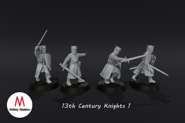 13th Century Knights 1 - Rycerze Pieszo