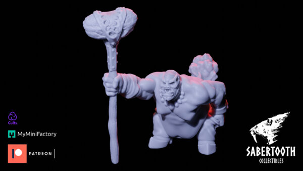 Ogre Fire Thrower - Sabertooth Collectibles