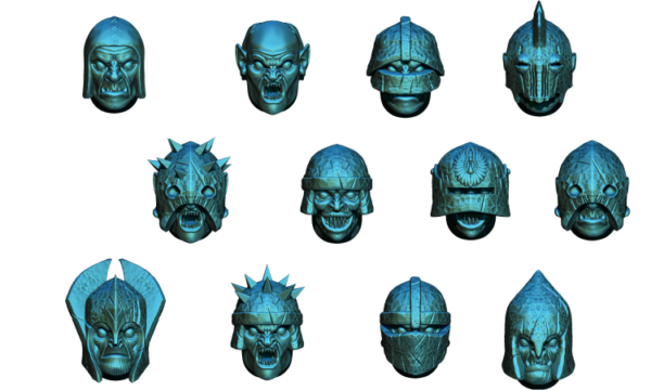 Maggot Warriors / Orc Rabble - Różne Uzbrojenie - 5x