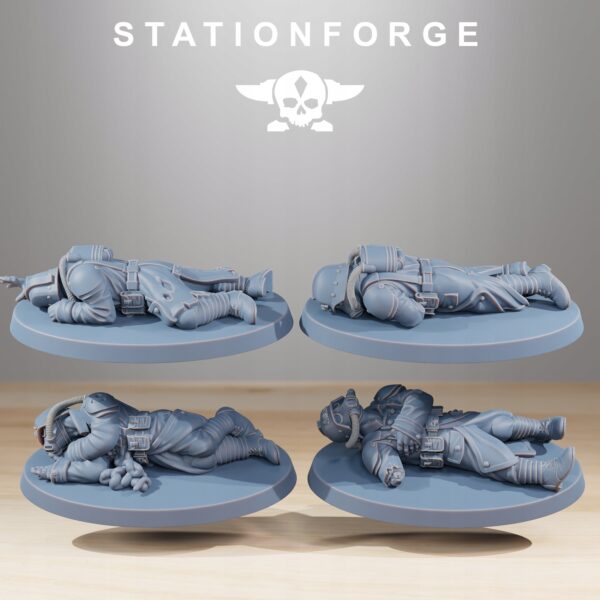 Grim Guard The Fallen - Station Forge - Druk 3D