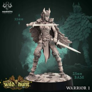 Sylvoth Warrior 1 - Mammoth Factory - Druk 3D