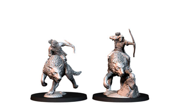 Warg Riders with Bows - x2