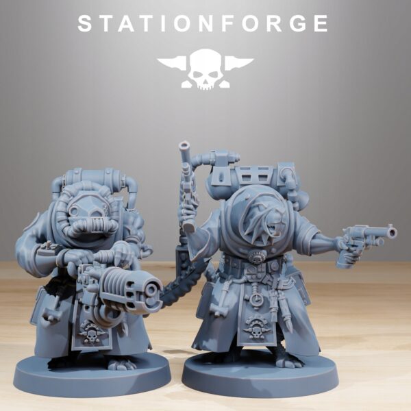 Raticus Grunts x11 - Station Forge - Druk 3D