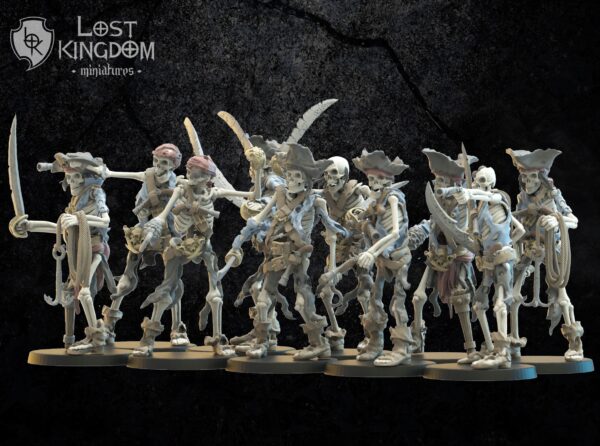 Skeleton Buccaneers x10 szt. - Vampire Coast
