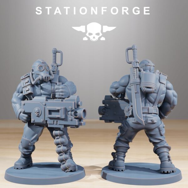 GrimGuard Hunters - Station Forge - Druk 3D