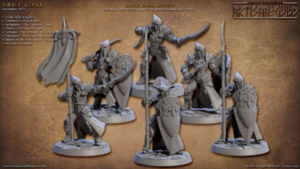 Noble Alfar Knights - x1