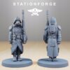 Grimguard Marching Poses - Station Forge - Druk 3D