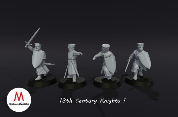13th Century Knights 1 - Rycerze Pieszo