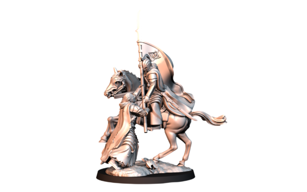 Bloody Elf Mounted Banner - Scena