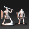 Blood Handed Orcs With Shield and Sword - x10