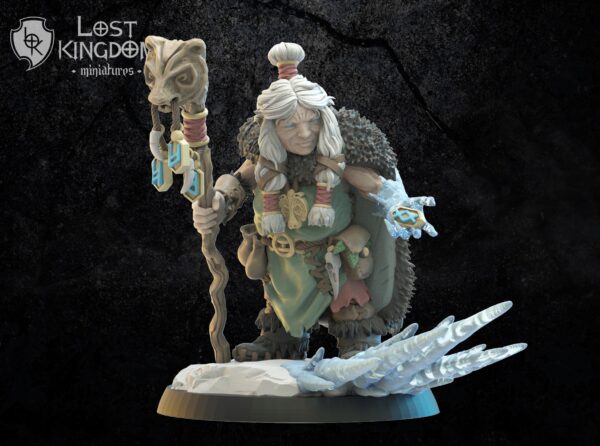 Nanna, the Runemaster - Dwarven Holds - Druk 3D