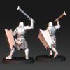Blood Handed Orcs With Shield and Sword - x1