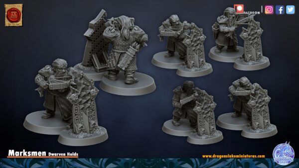 dbd9550ce25d3980ac97b606cb52ee17.jpg Dwarf Clan Marksmen CMD - DL Miniatures