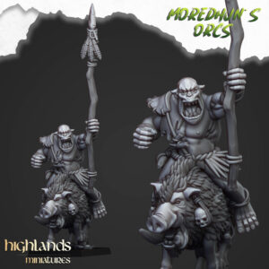 Mounted Cave Orcs - x1