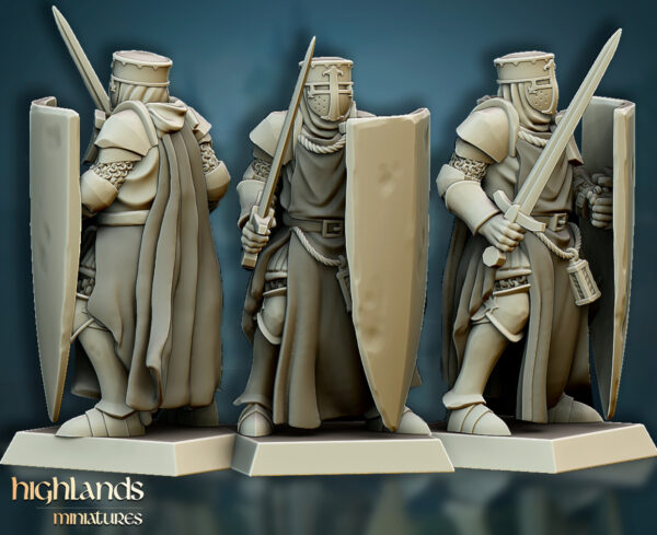 dc014ecb7e95429084460bb4d8a9130d.jpg Crusaders Unit - Jednostka Rycerze Pieszo