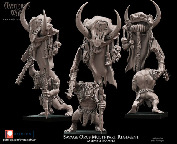 Savage Orcs - x10