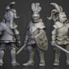 Sunland Knights on Foot - Pojedyńcze Modele