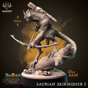 Saurian Skirmisher 2 - Mammoth Factory