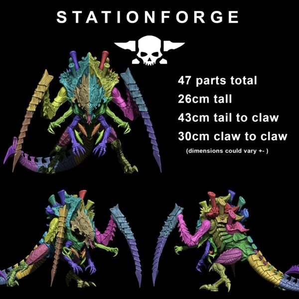 dd00d4f9c311e019aeb4ebd12caafd15.jpg Xenarid Queen #2 - Station Forge - Druk 3D
