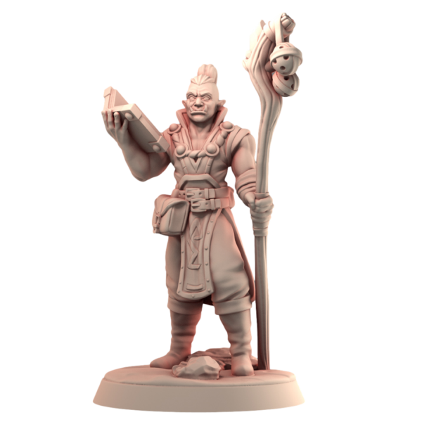 Wizard Half-Orc