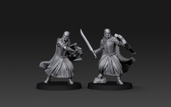 Armored Forest Elves - Leśne Elfy 6 póz - Davale Games