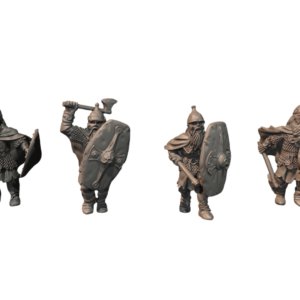 Ghostly Gauls With Axe And Shield - x4