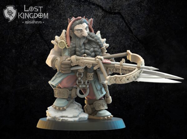 Harald, Armbrost Hero - Dwarven Holds - Druk 3D