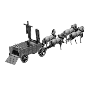 Mass or Baggage Cart - Caballero Miniatures