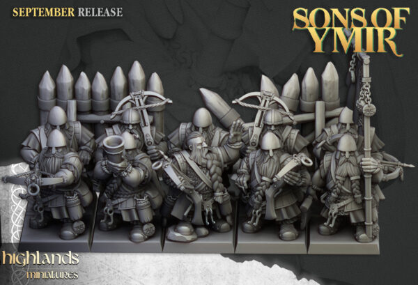 Dwarfs Crossbowmen - 5x