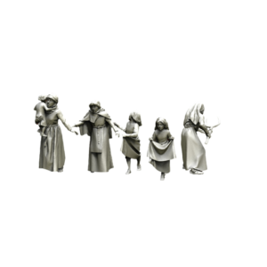 Fleeing Villagers set B - x5