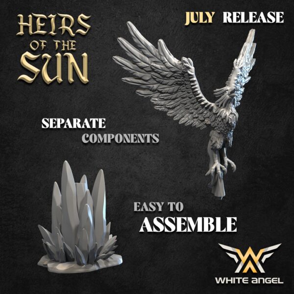 Frost King Phoenix - White Angel Miniatures - Minifaktura