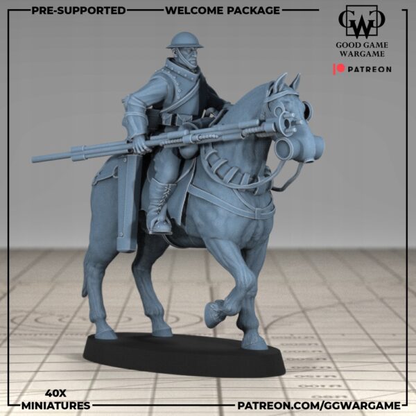 Foreign Legion Cavalry 5 szt - Minifaktura