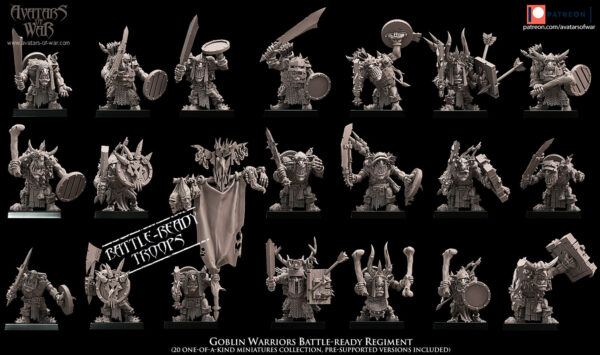 Goblin Warriors - x10