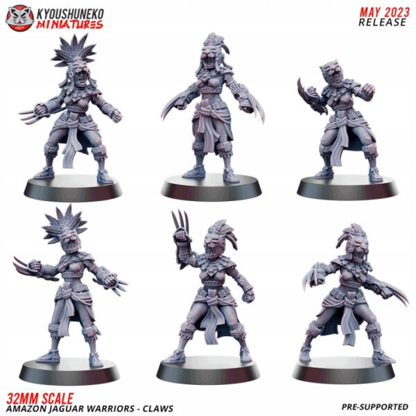 Amazon Jaguar Warrior - Claw x6 Minifaktura