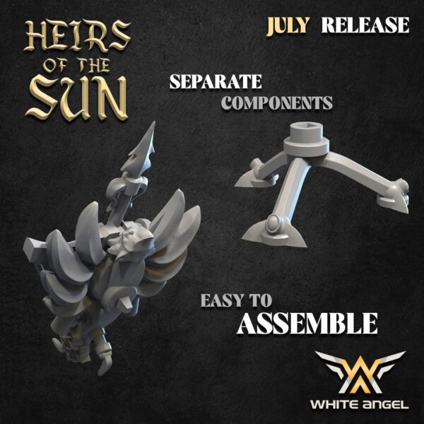Large Assault Crossbow of the Light - White Angel Miniatures - Minifaktura