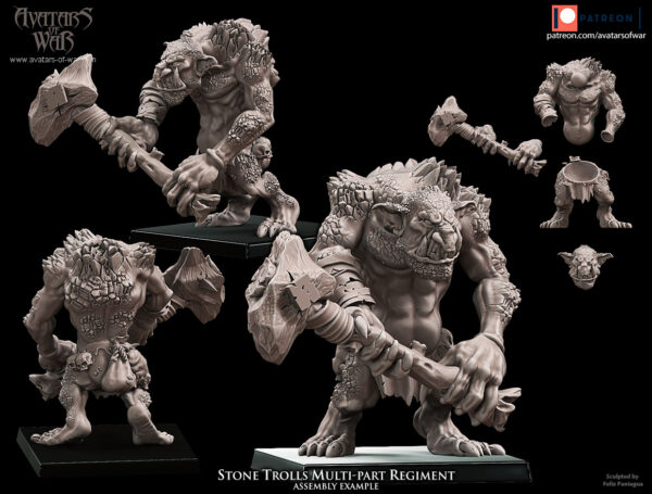 Stone Trolls - x1
