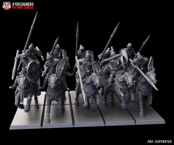 e13b82987ec3698f64454176da811dda.jpg Forest Riders x5 - Kyoushenko Miniatures - Druk 3D
