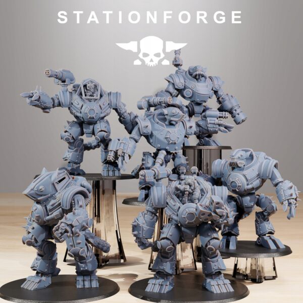 Raticus Clankers x1 - Station Forge - Druk 3D