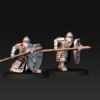 e184148175f870db08a05659997a4935.png Silver Goat Dwarves Spearmen on Foot - 1szt. 6 póz