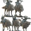 Steppe Riders On Direwolf - Lost Kingdom -Druk 3D