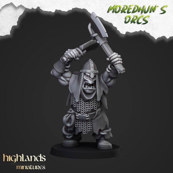 Orc Warriors with Hand Weapons + CMD - x20