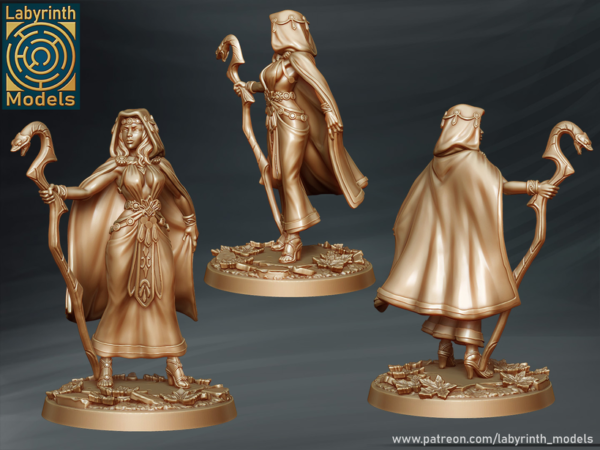 Moirai Clotho - Labyrinth Models