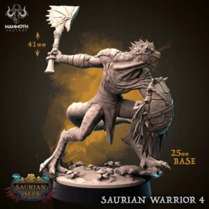 Saurian Warrior 4 - Mammoth Factory - Minifaktura