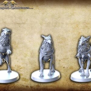 e2225774fc2137160c6249aa74e12d00.jpg Griffdogs x3 - Magori Miniatures - Minifaktura
