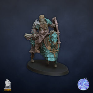 Barbarian King on Horse - x1