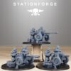 GrimGuard Battle Weapons - Station Forge - Druk 3D